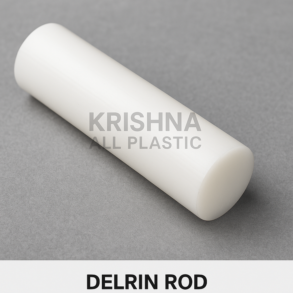 Delrin Rod – Acetal (POM-C) Engineering Plastic Rod for High-Precision Machining