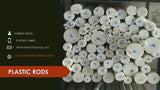 POLYPROPYLENE PP ROD.